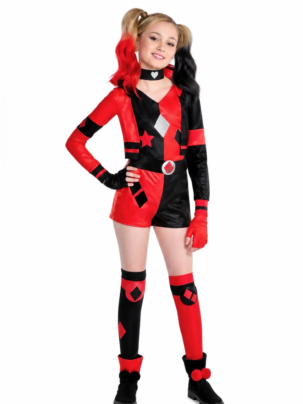 DC Comics Batman Harley Quinn Girl’s Halloween Costume